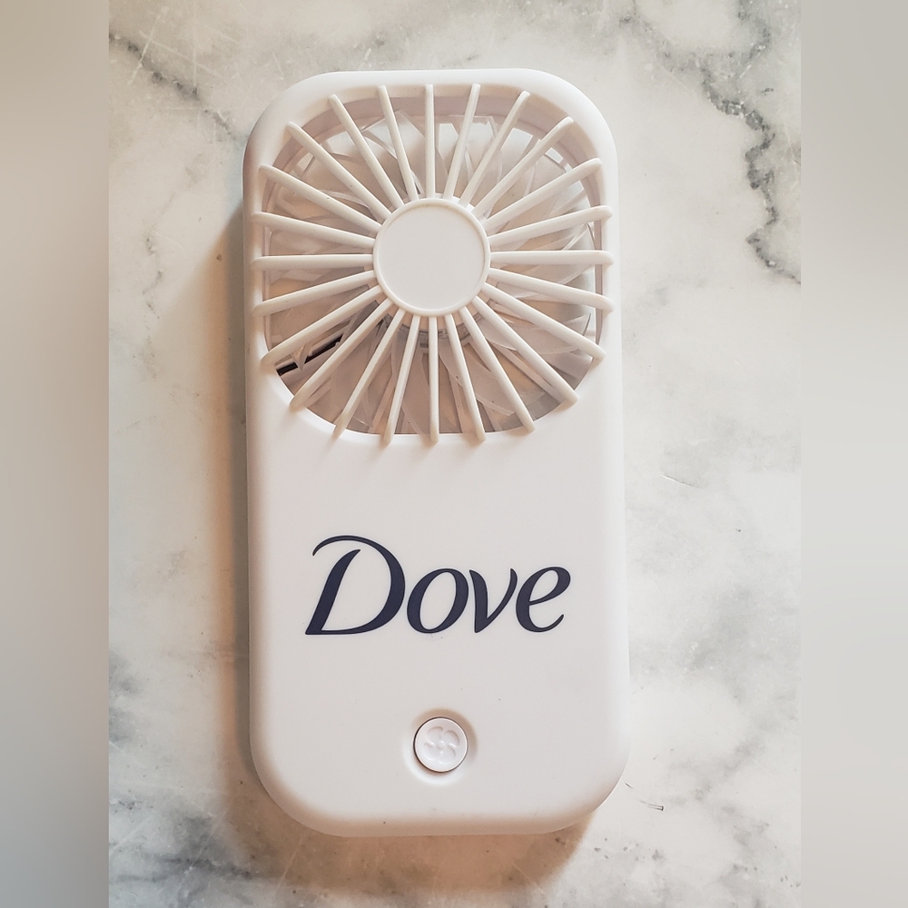 Dove Beauty Soap Promo Handheld Fan NYC Exclusive Limited Edition WORKS